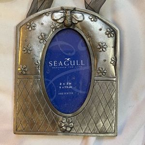 Seagull pewter photo frame